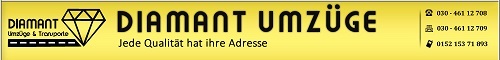 Logo Umzugsunternehmen Diamant Umzüge Berlin