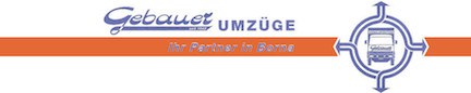 Logo Umzugsunternehmen Gebauer Umzüge Borna