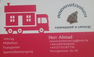 Bärenstarker Umzug&Transport - Transportfirma in Bremen
