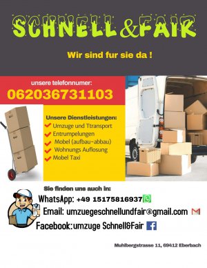 Umzüge schnell&fair - Transportfirma in Eberbach