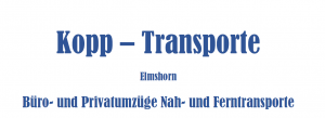 Kopp Transporte Inhaber Manfred Kopp e.K. - Transportfirma in Elmshorn