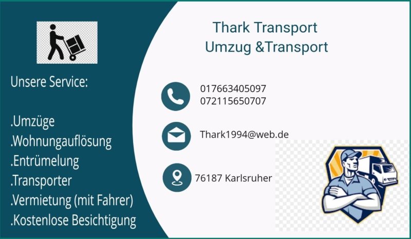 Thark Transport - Transportfirma in Karlsruhe