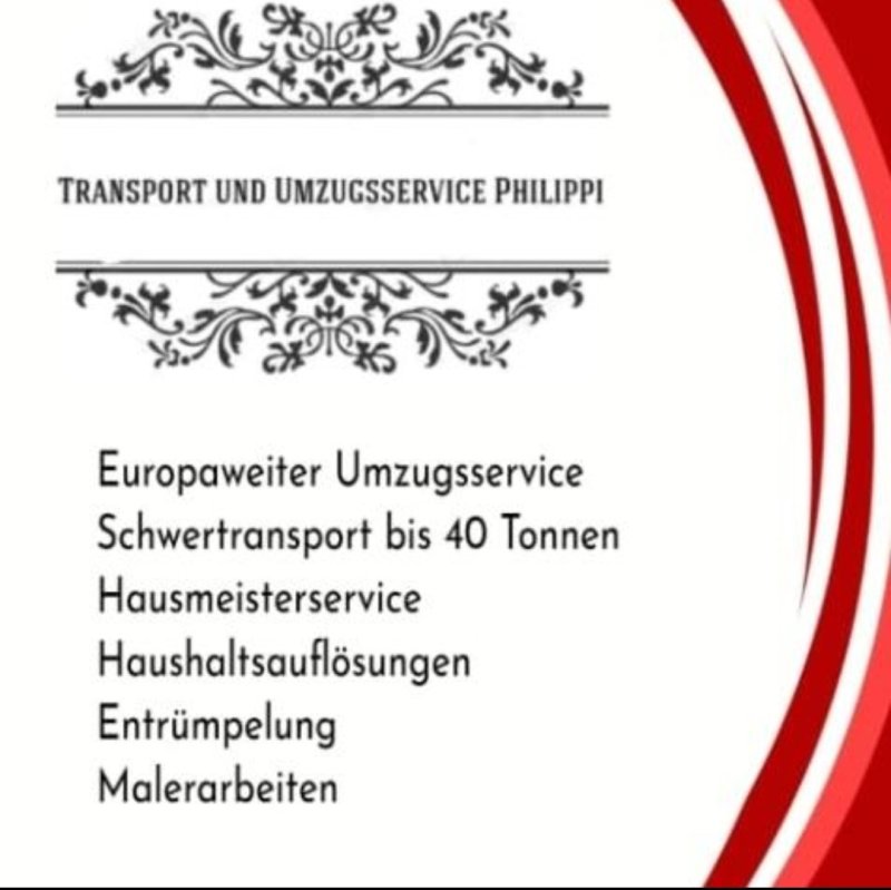 Transport und Umzugsservice Philippi - Transportfirma in Kiel