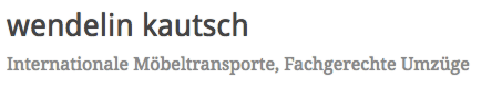 Wendelin Kautsch - Transportfirma in Köln