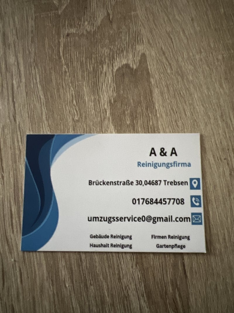Logo Umzugsunternehmen A&A Umzugservice Leipzig