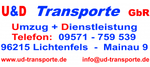 U&D Transporte GbR - Transportfirma in Lichtenfels