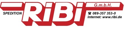 Logo Umzugsunternehmen RIBI Spedition München