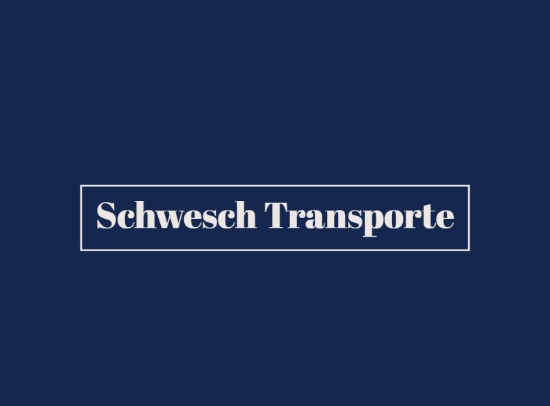 Schwesch Transporte - Transportfirma in Porta Westfalica