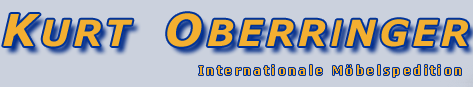 Logo Umzugsunternehmen Kurt Oberringer - Internationale Spedition Sankt Wendel