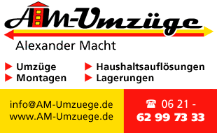 AM-Umzüge - Transportfirma in Speyer