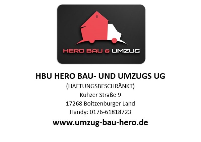 Logo Umzugsunternehmen HBU Hero Bau & Umzug UG (Haftung beschränkt) Templin