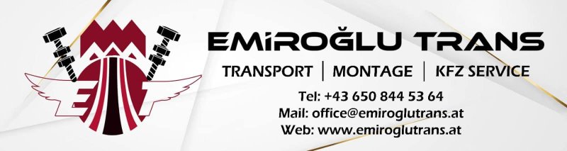 Logo Umzugsunternehmen EmirogluTrans e.U Theresienfeld